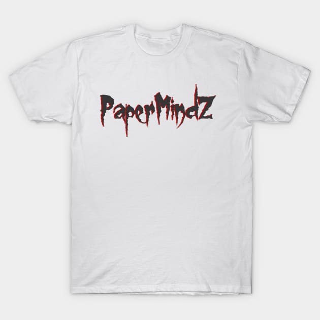 Original Black And Red T-Shirt by PaperMindZBandOfficial